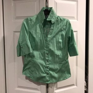 Pin Striped Button Down Shirt